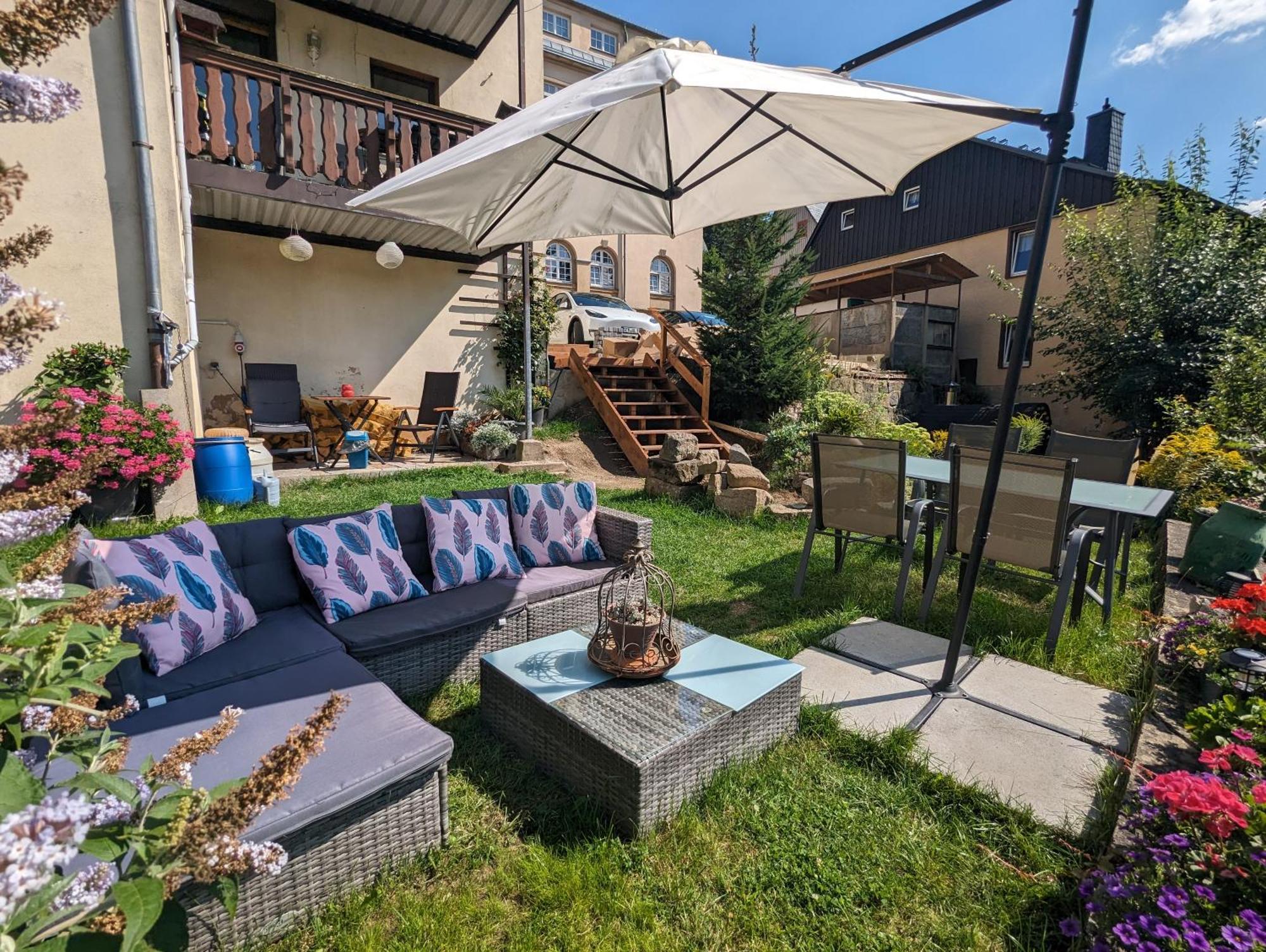 Hw4B - Urlaubsmagie - Zentral Mit Gemeinschaftsgarten, -Pool, -Sauna & Whirlpool Sebnitz Bagian luar foto
