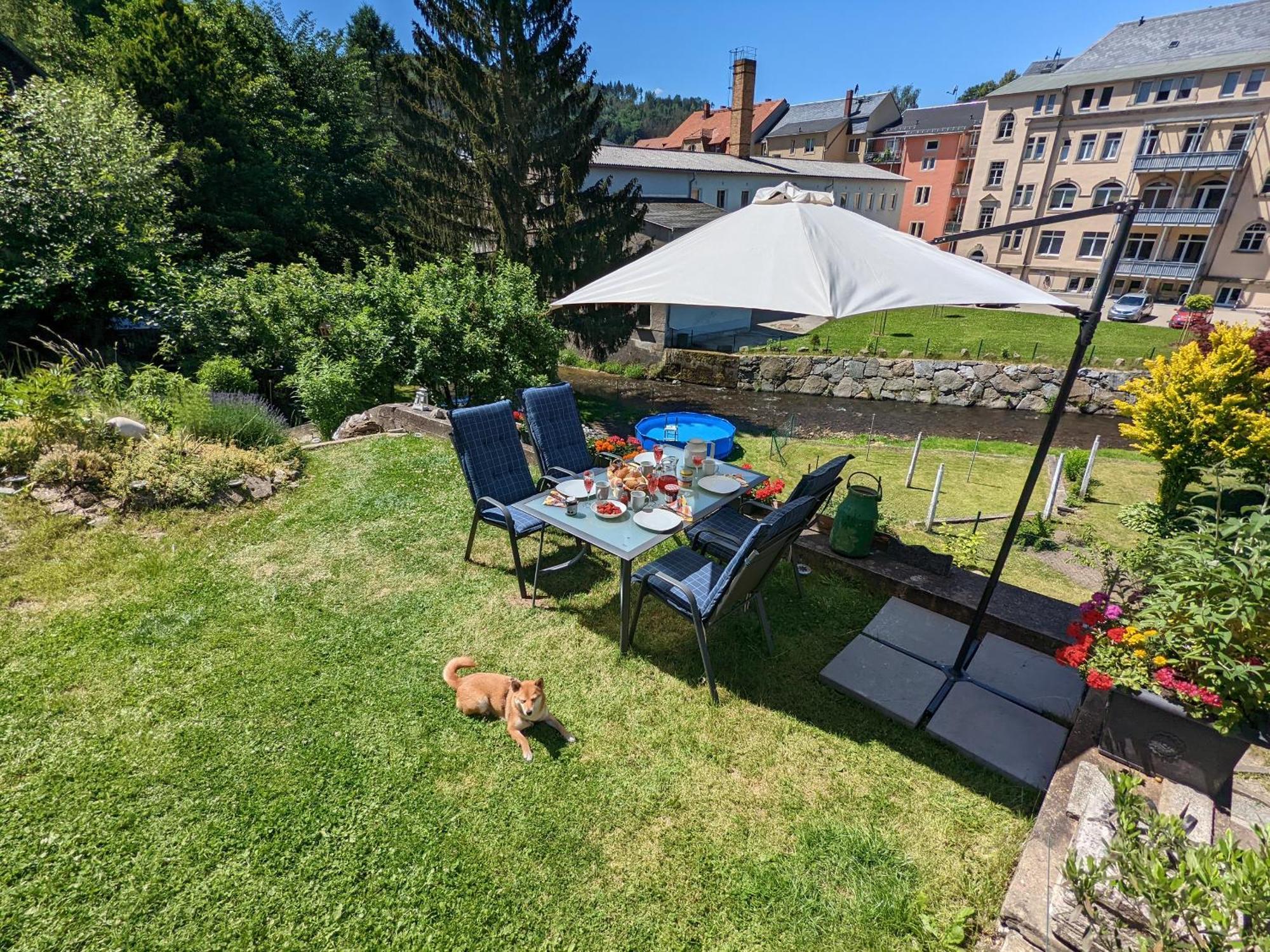 Hw4B - Urlaubsmagie - Zentral Mit Gemeinschaftsgarten, -Pool, -Sauna & Whirlpool Sebnitz Bagian luar foto