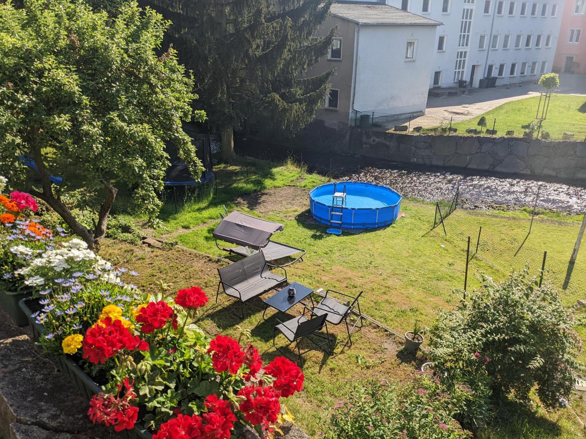 Hw4B - Urlaubsmagie - Zentral Mit Gemeinschaftsgarten, -Pool, -Sauna & Whirlpool Sebnitz Bagian luar foto
