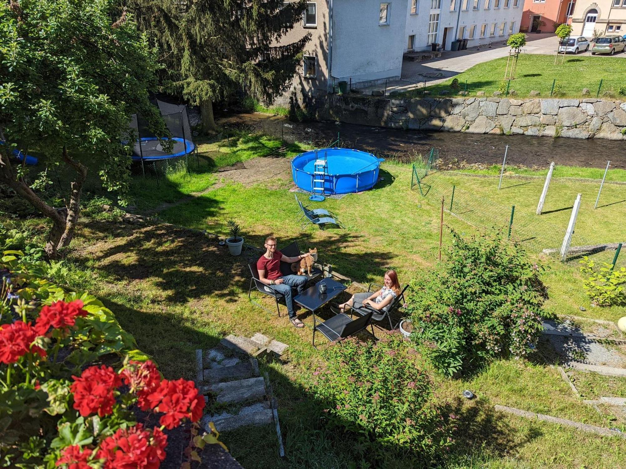 Hw4B - Urlaubsmagie - Zentral Mit Gemeinschaftsgarten, -Pool, -Sauna & Whirlpool Sebnitz Bagian luar foto