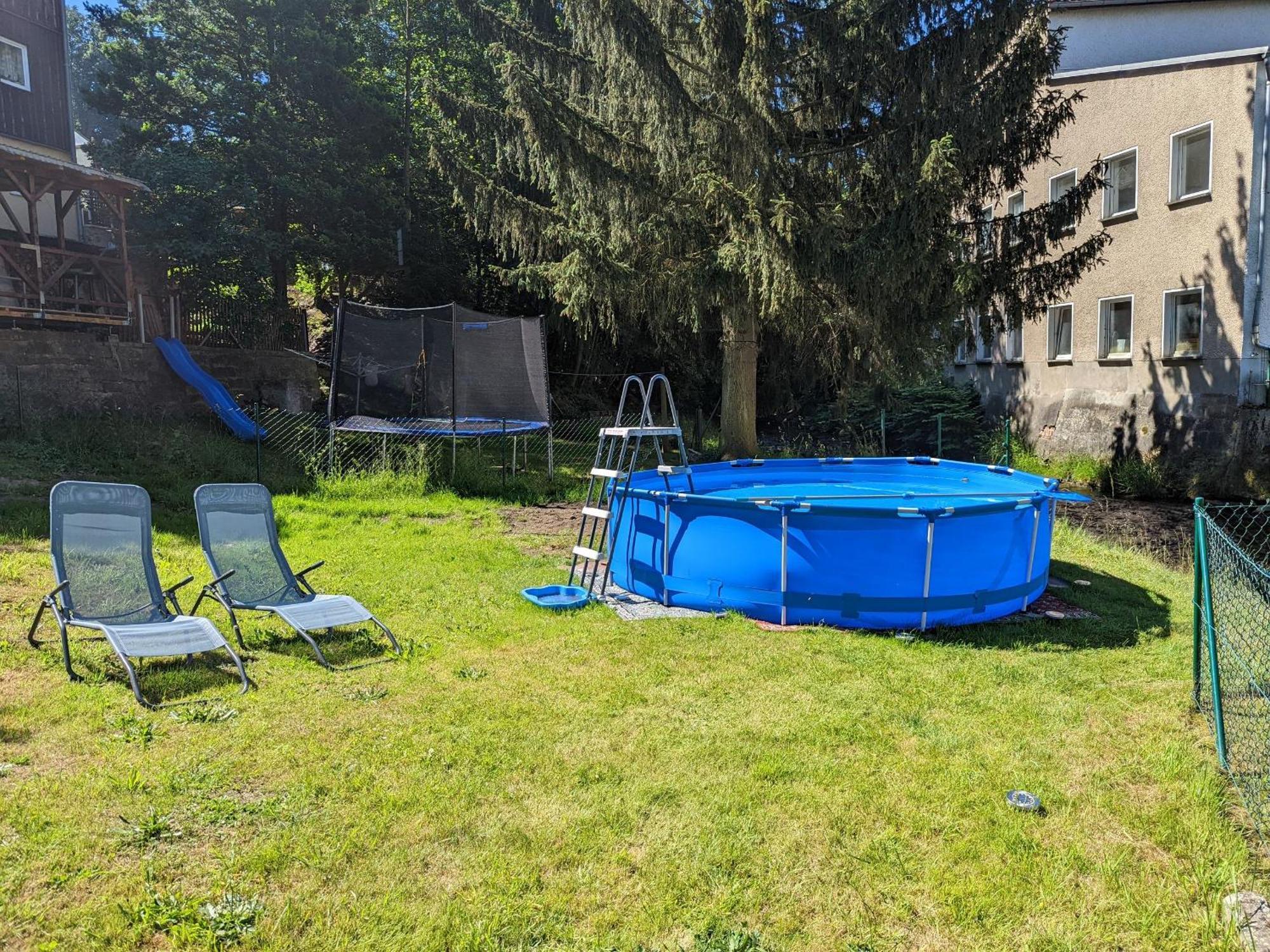 Hw4B - Urlaubsmagie - Zentral Mit Gemeinschaftsgarten, -Pool, -Sauna & Whirlpool Sebnitz Bagian luar foto