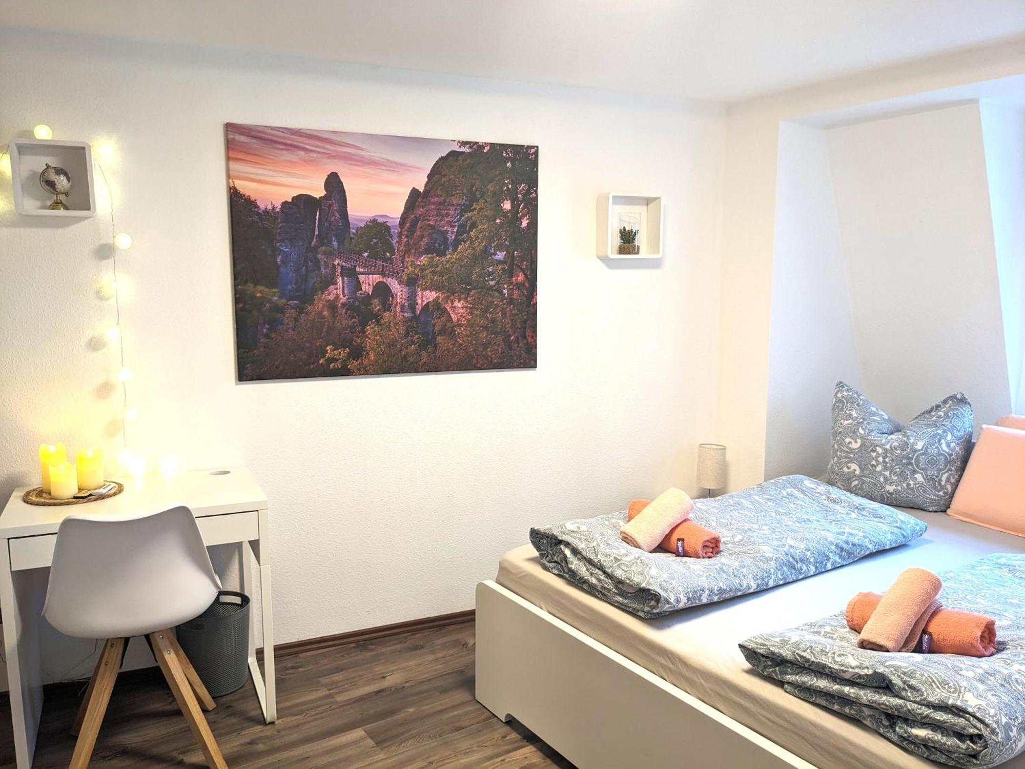 Hw4B - Urlaubsmagie - Zentral Mit Gemeinschaftsgarten, -Pool, -Sauna & Whirlpool Sebnitz Bagian luar foto